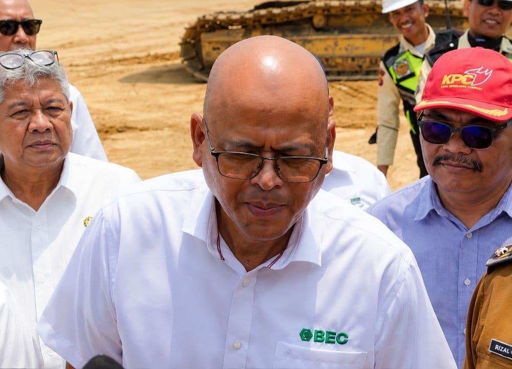 Presiden Direktur PT BEC Rio Supin. 
