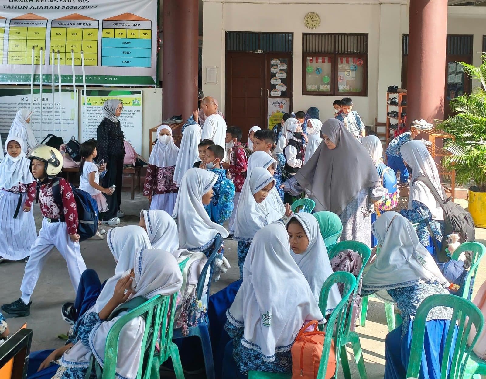 Sekolah di Balikpapan masih beraktivitas seperti biasa