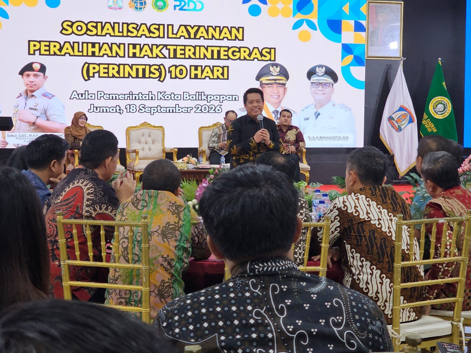 Pelaksana Tugas (Plt) Badan Pengelola Pajak dan Retribusi Daerah (BPPRD) Balikpapan Irfan Taufik 