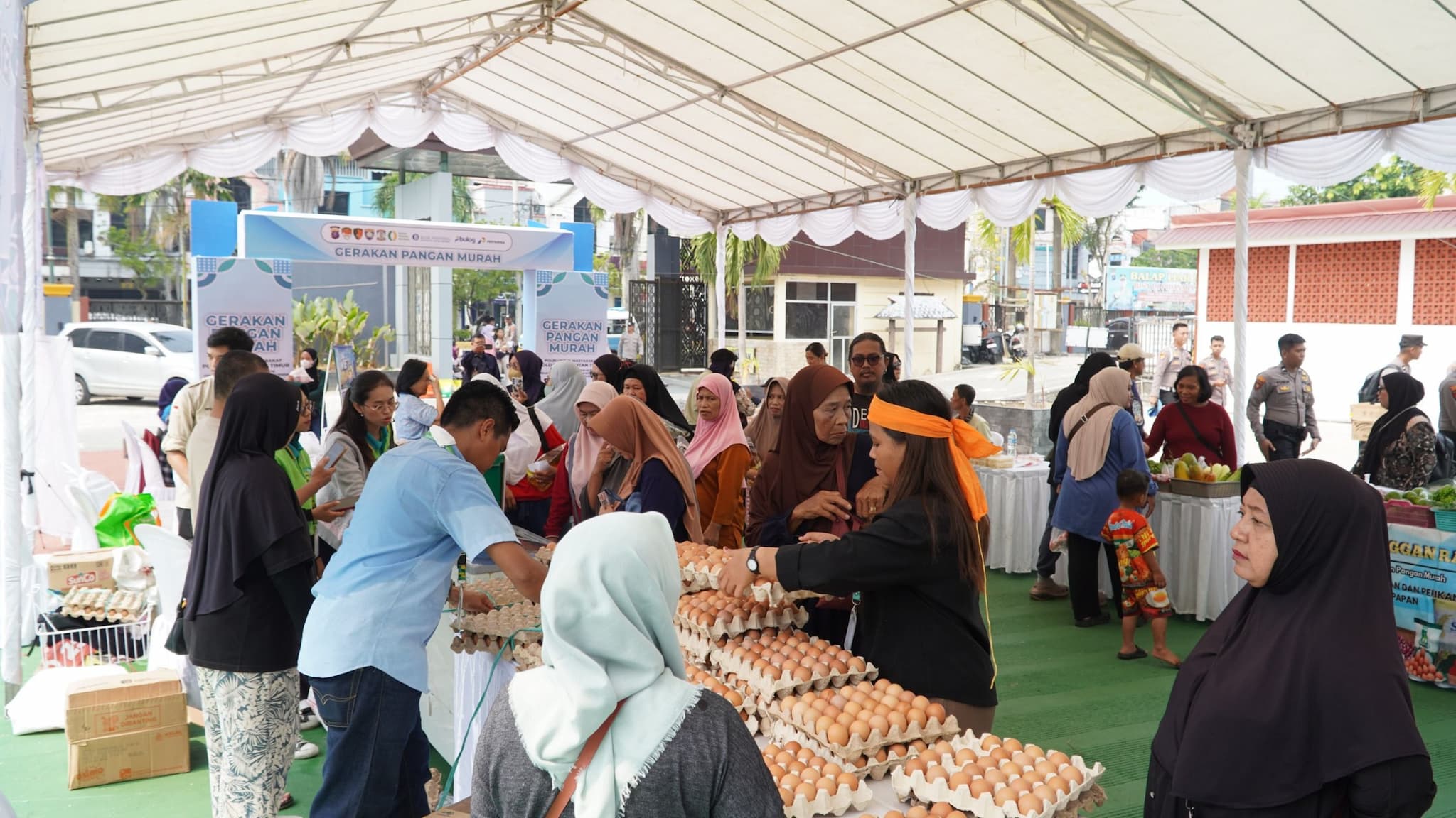 Gerakan Pangan Murah digelar di Balikpapan untuk menjaga harga dan pasokan pangan