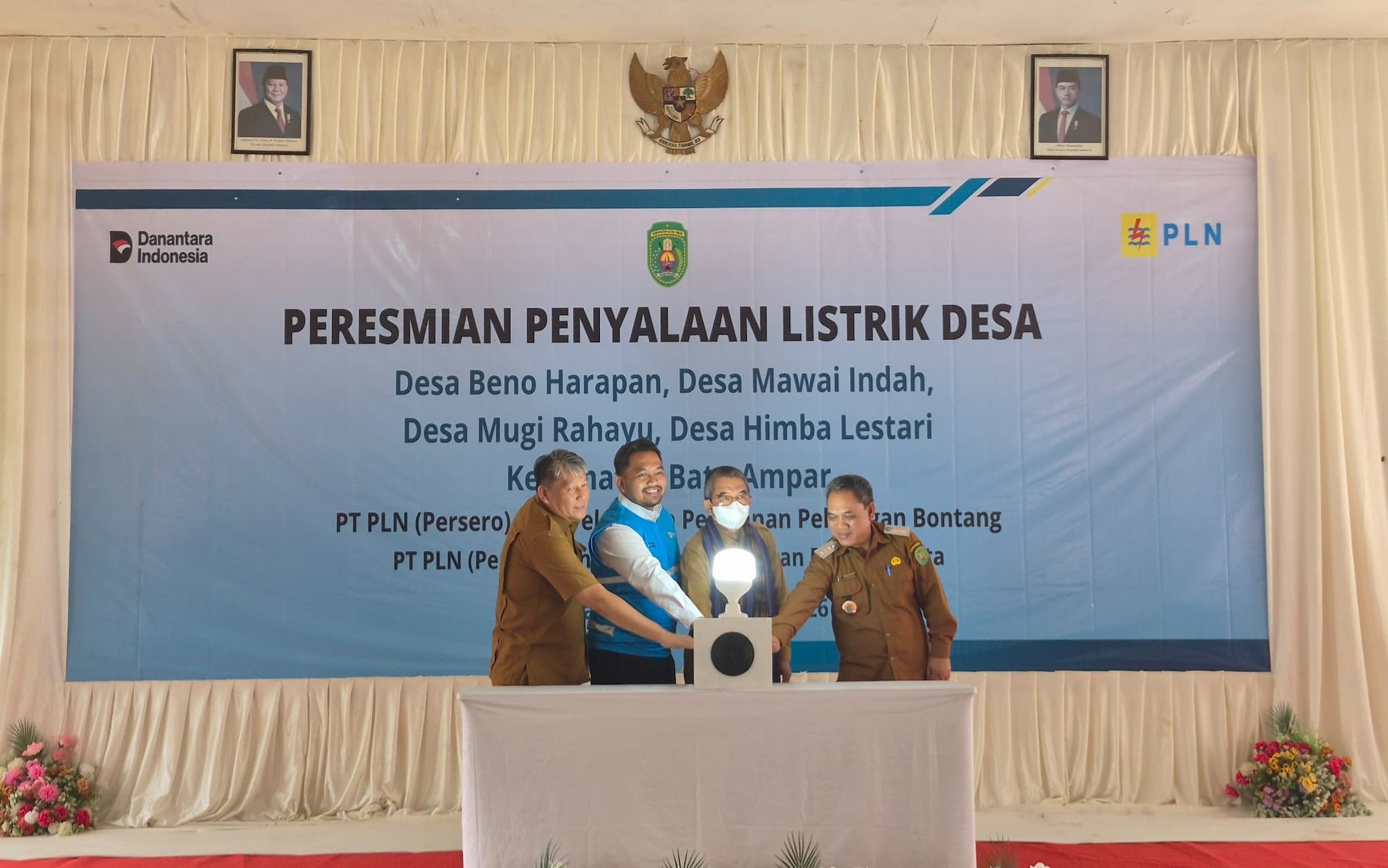 36 Tahun Menanti, 4 Desa di Kutim Kini Nikmati Listrik 24 Jam