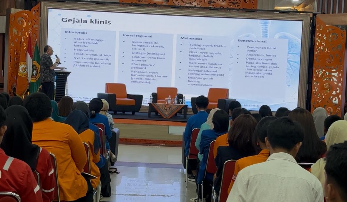 Kanker Paru: Deteksi Dini dan Pencegahan*, dokter spesialis paru RSUD dr. Kanujoso Djatiwibowo, dr. Maurits Fransiscus Marpaung, Sp.P(K), FISR