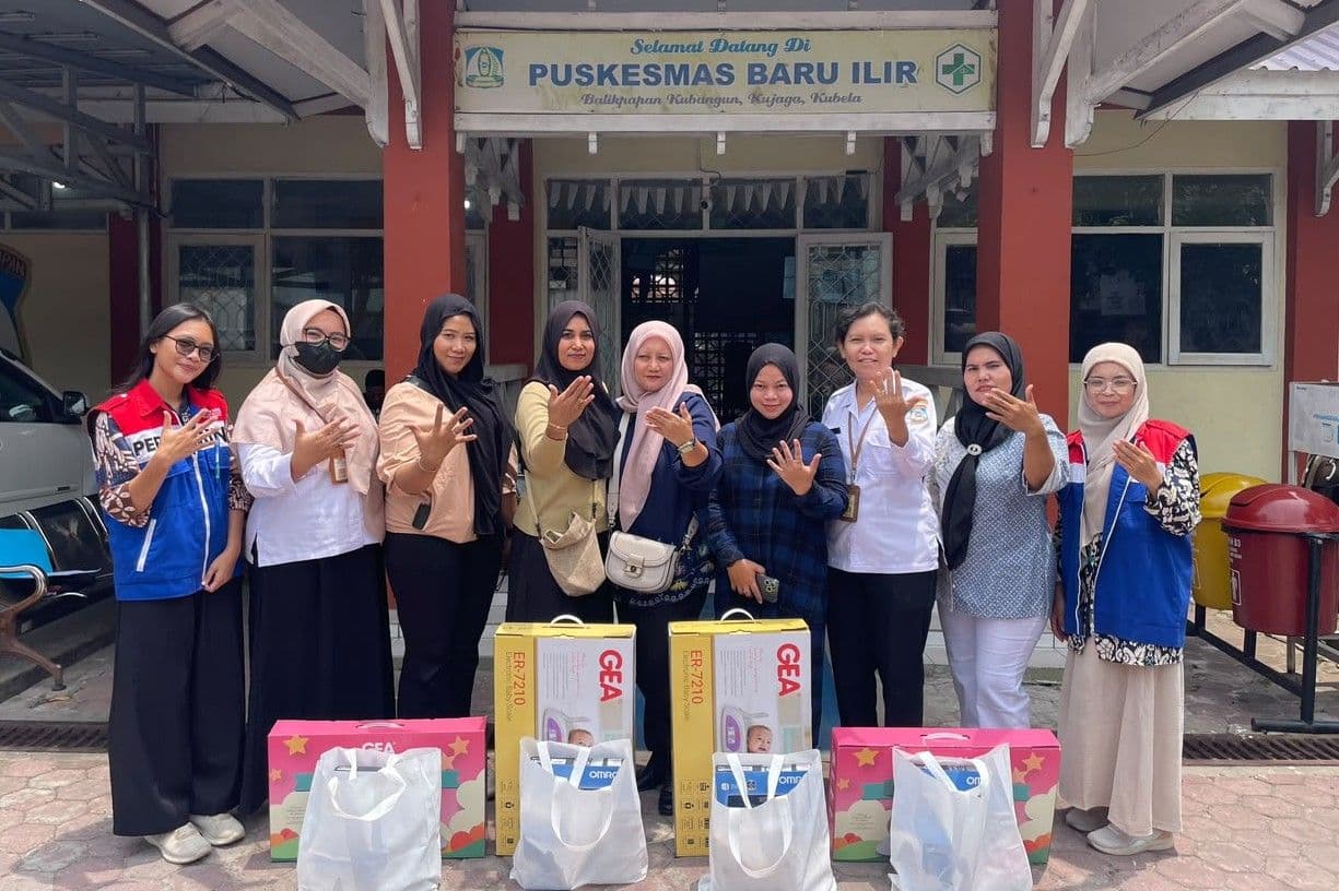 Tekan Angka Stunting, Pertamina Bantu 4 Posyandu Balikpapan