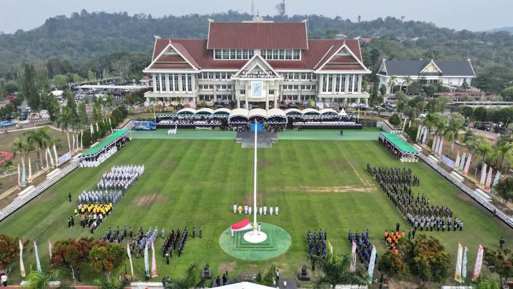 Peringatan hari jadi Kabupaten Kutai Timur ke 27. 
