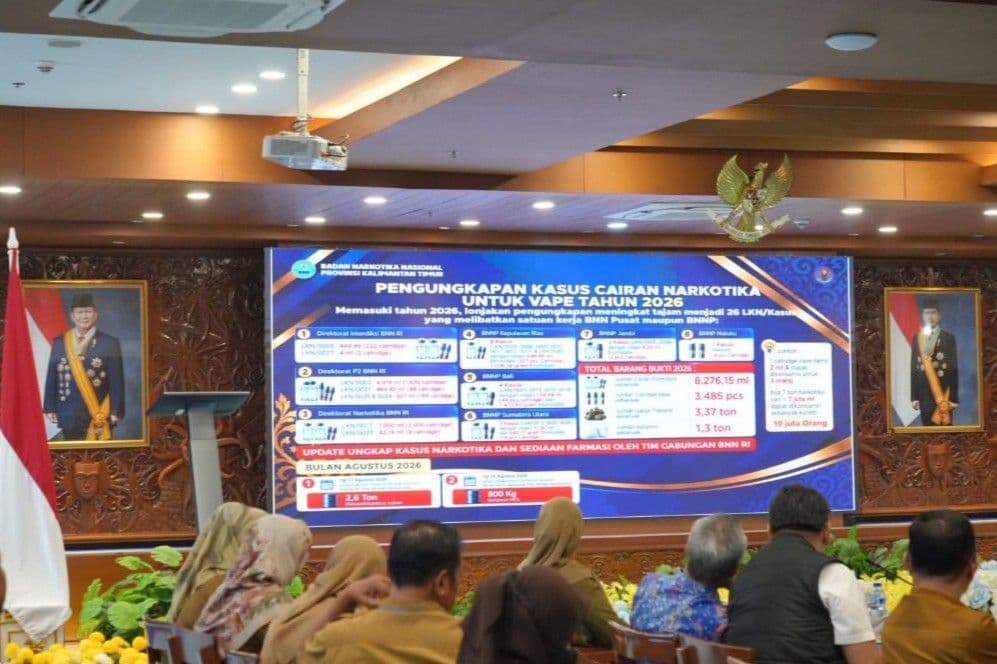 Pengguna vape di kalangan remaja di Kaltim terus meningkat.