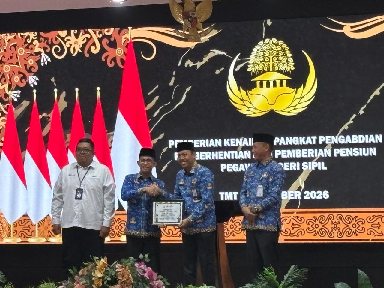 Lepas PNS Pensiun, Rahmad Mas'ud Titip Pesan Soal Pengabdian 