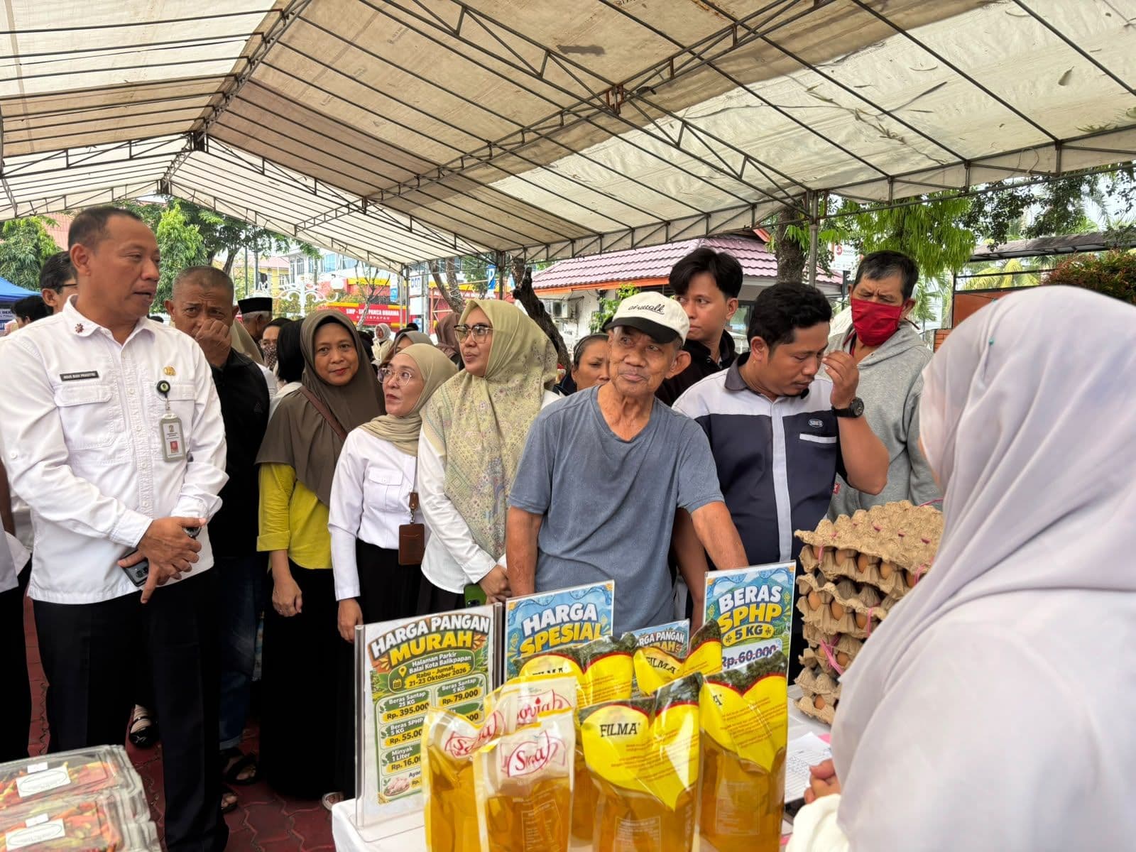 Harga Naik, Pemkot Balikpapan Gelar Gerakan Pangan Murah di Halaman Balaikota Balikpapan 21-23 Oktober 2026