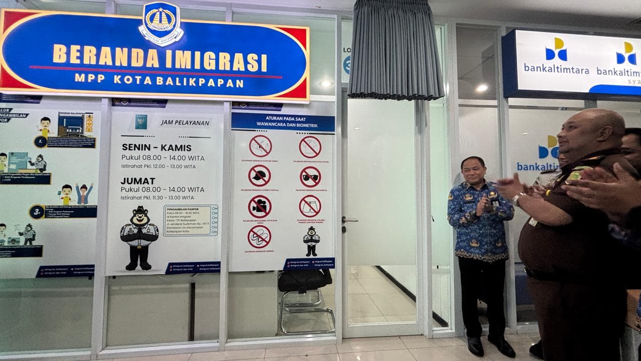 Permudah Layanan Paspor, Beranda Imigrasi Hadir di MPP Balikpapan  