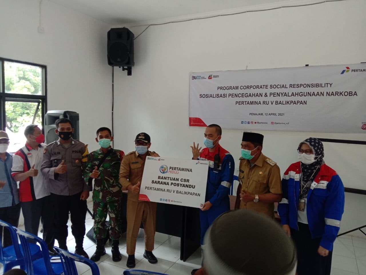 Bersama BNK PPU, Pertamina Selenggarakan Edukasi Bahaya Narkoba