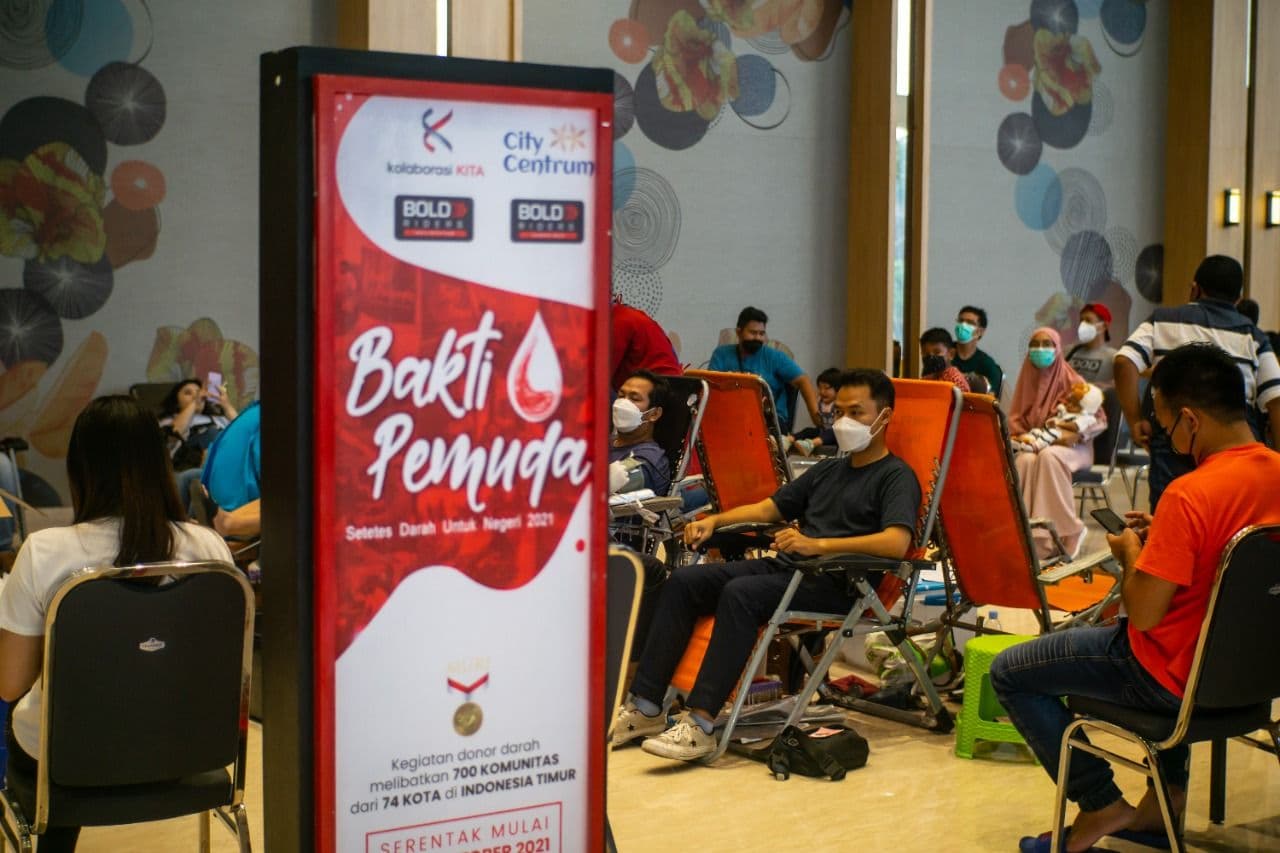 Lewat Aksi Donor Darah, Bold Riders Samarinda dan Balikpapan Makin Solid