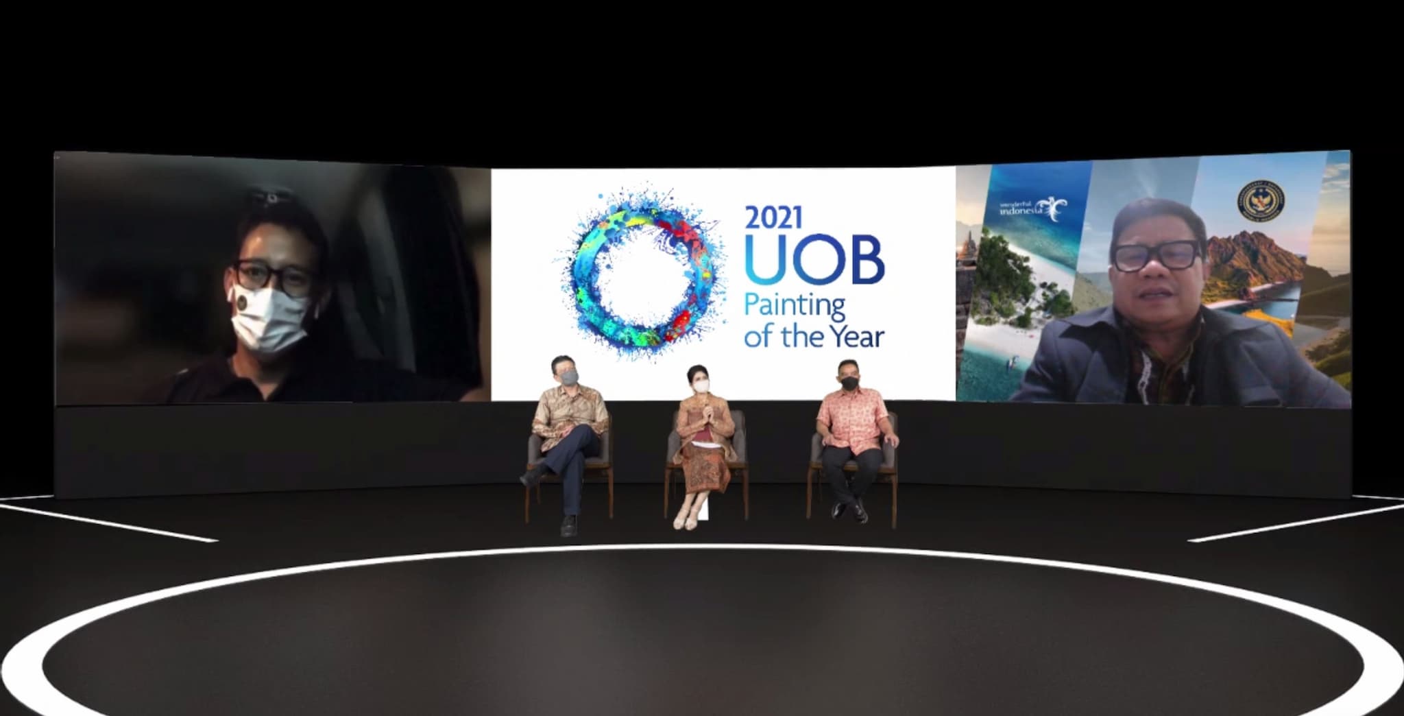 Karya Seni yang Mengangkat Tema Pelestarian Budaya Meraih Penghargaan 2021 UOB Painting of the Year