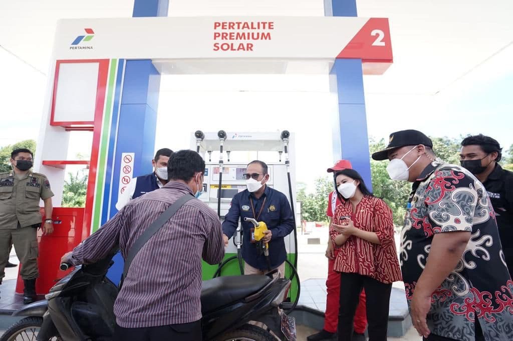 Pertamina Borneo Sumbang SPBU BBM 1 Harga Terbanyak Bagi Negeri