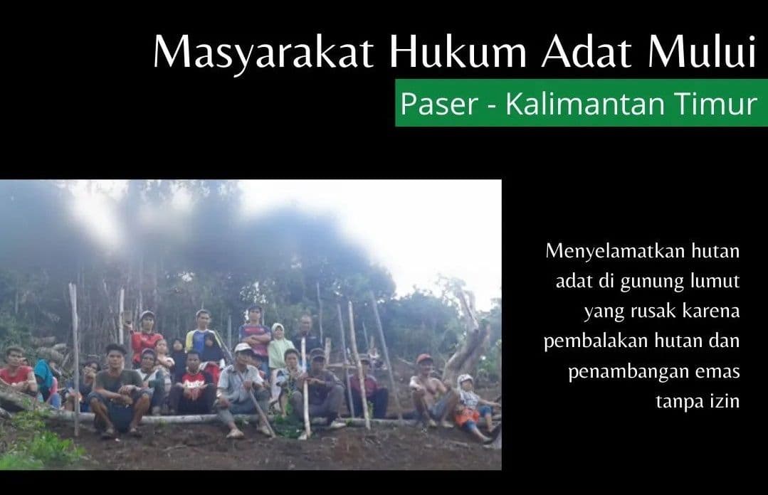 Masyarakat Hukum Adat Kampung Mului menerima penghargaan Kalpataru tahun 2022 dari KLHK.