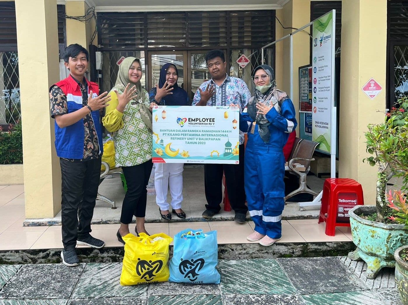 Aksi Ramadan 1444 Hijriah, Kumpulkan Donasi Rp. 101,1 juta