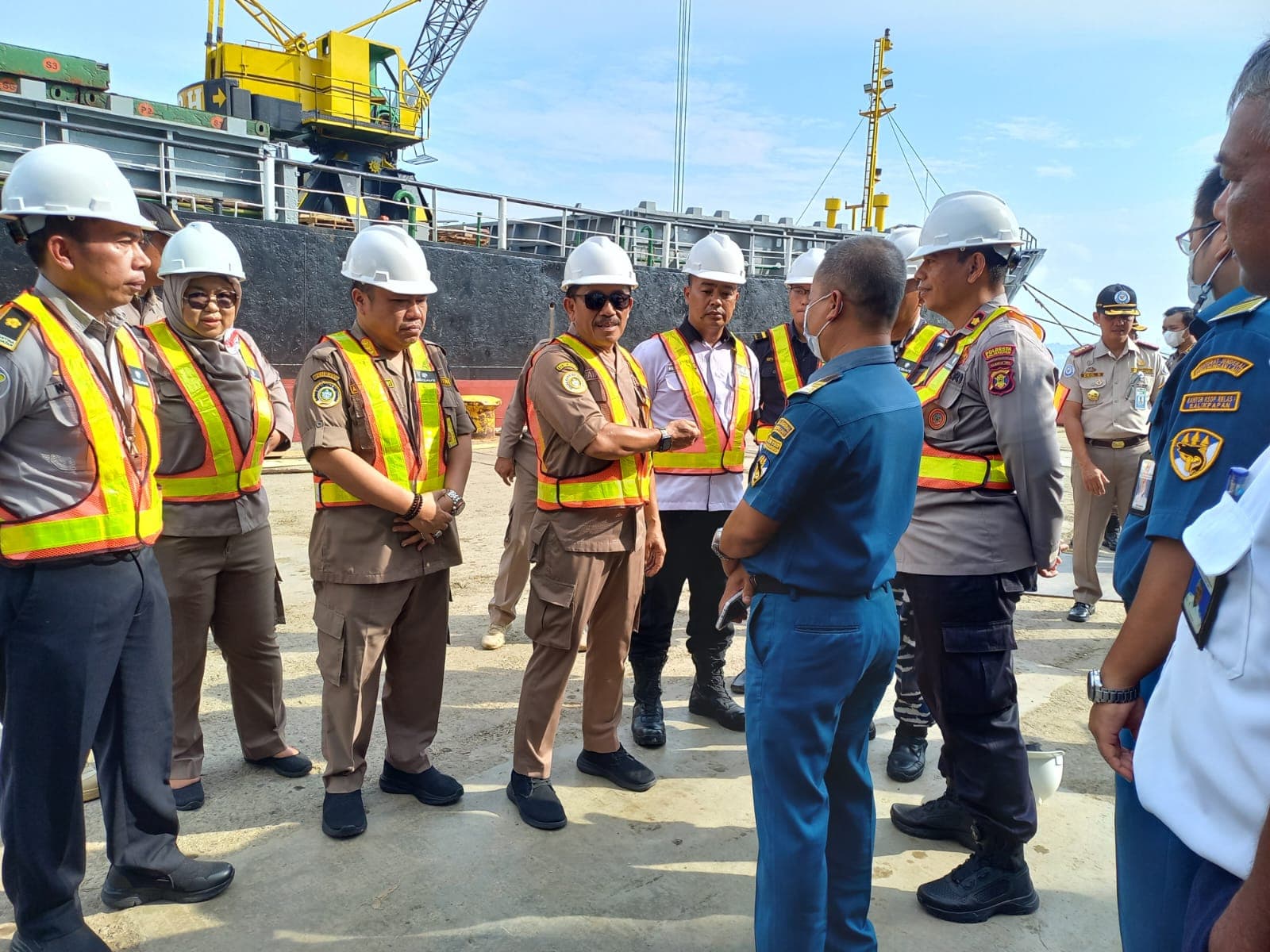 Jelang Idulfitri 1444 Hijriah, Kabarantan Pantau Kelancaran Lalu Lintas Bahan Pokok di Kaltim