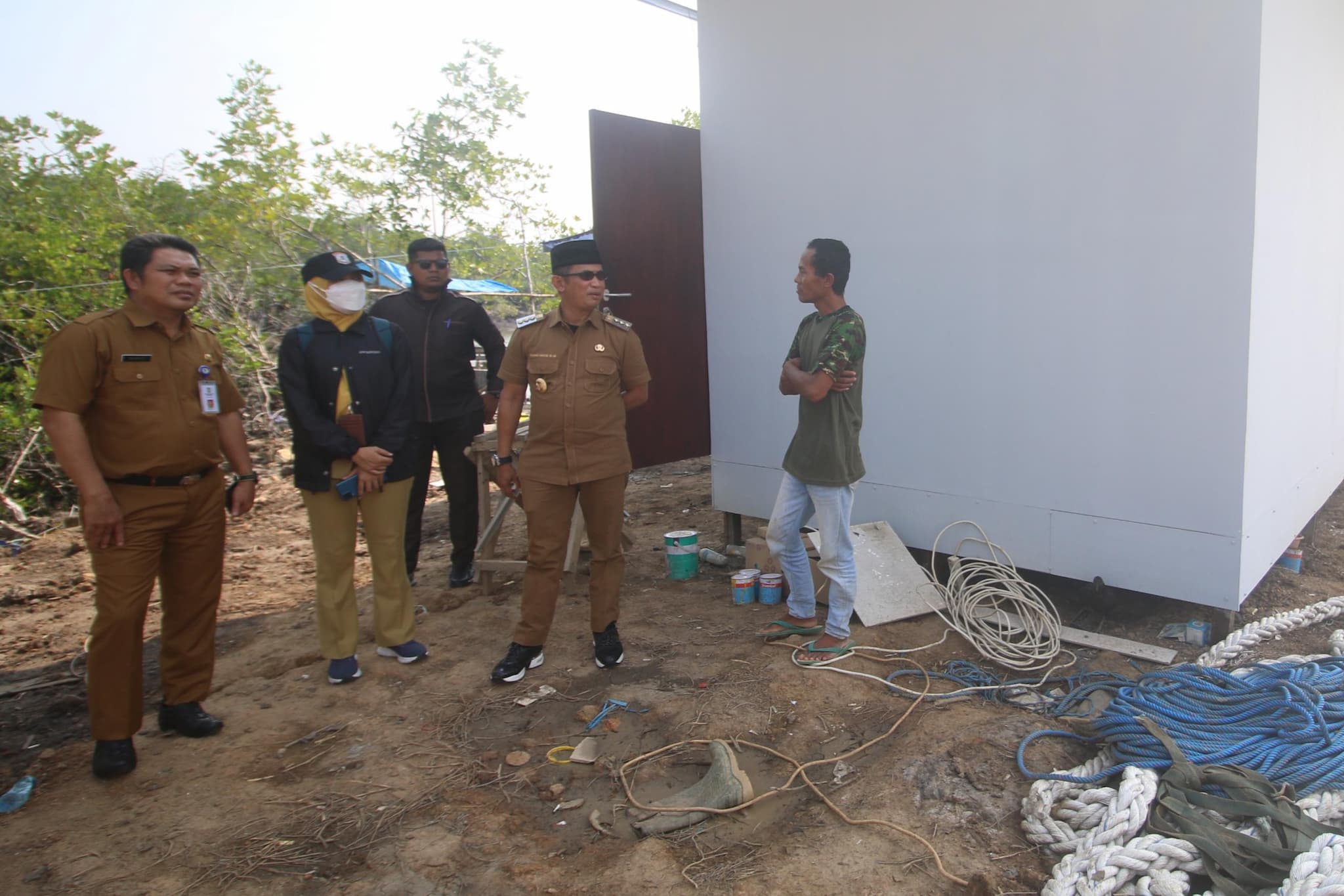 Pastikan Batas Wilayah, Wali Kota Balikpapan Cek Tapal Batas di Teluk Balikpapan pada Senin 16 Oktober 2023