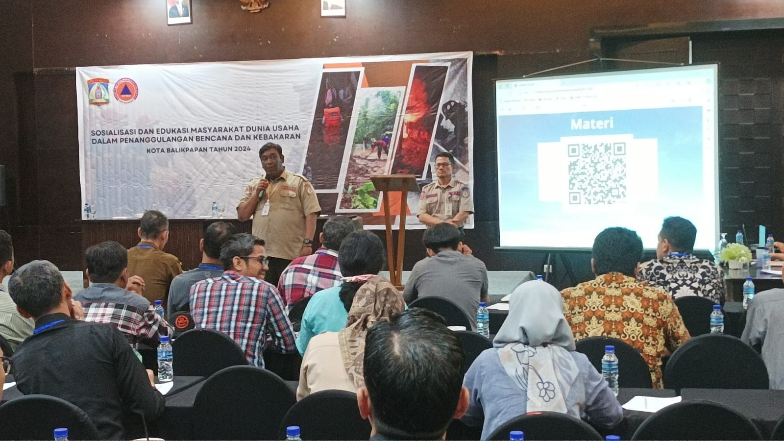 Ingatkan Pengusaha Hotel dan Mal, BPBD Balikpapan Edukasi Penanggulangan Bencana dan Kebakaran
