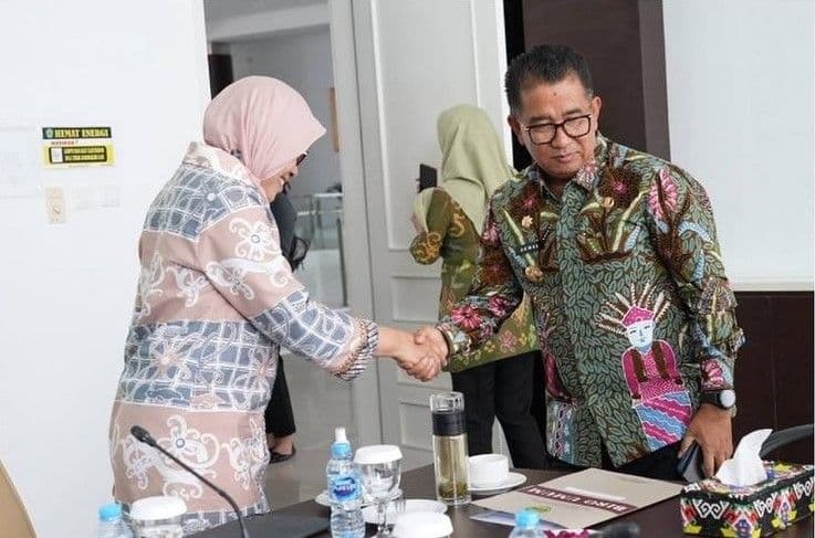 Penjabat Gubernur Kaltim Akmal Malik dan Sekretaris Daerah Provinsi, Sri Wahyuni menghadiri rapat koordinasi persiapan pelaksanaan rapat para kepala daerah bersama Presiden Joko Widodo di Ibu Kota Nusantara (IKN).