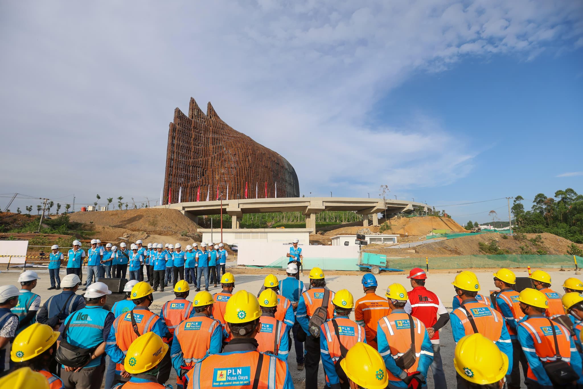 PLN All Out Sukseskan Upacara HUT RI-79 di IKN