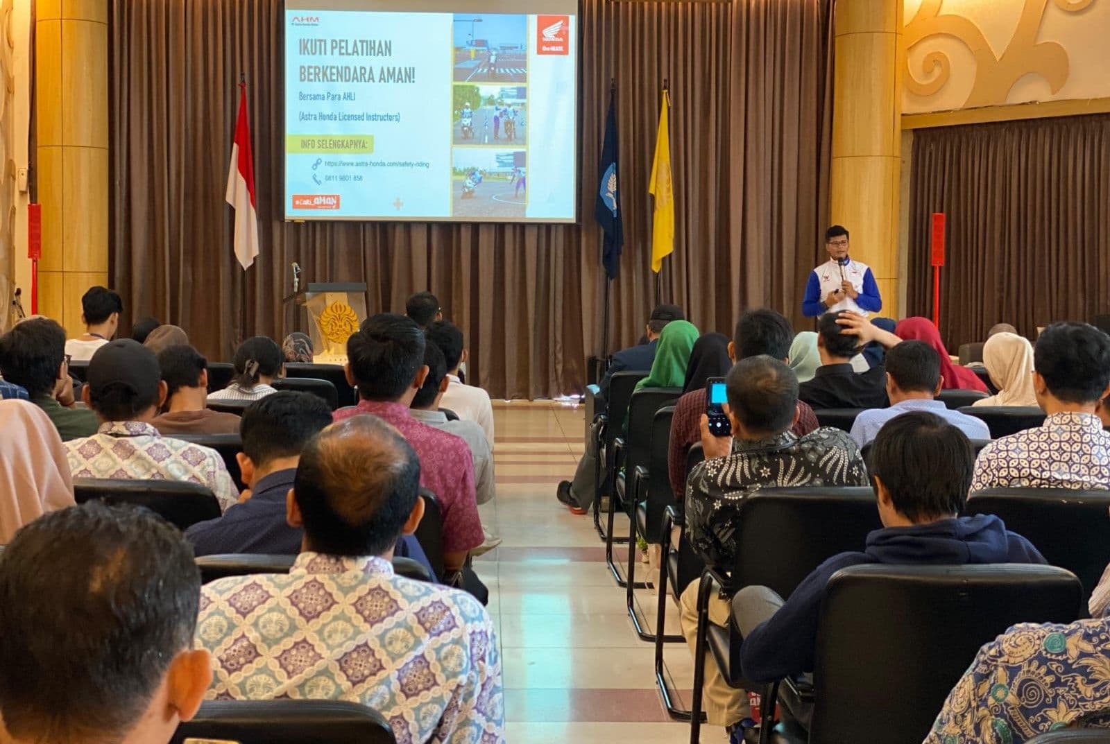 Ini Rahasia Keselamatan Berkendara Ala Anak Muda di Seminar AHM