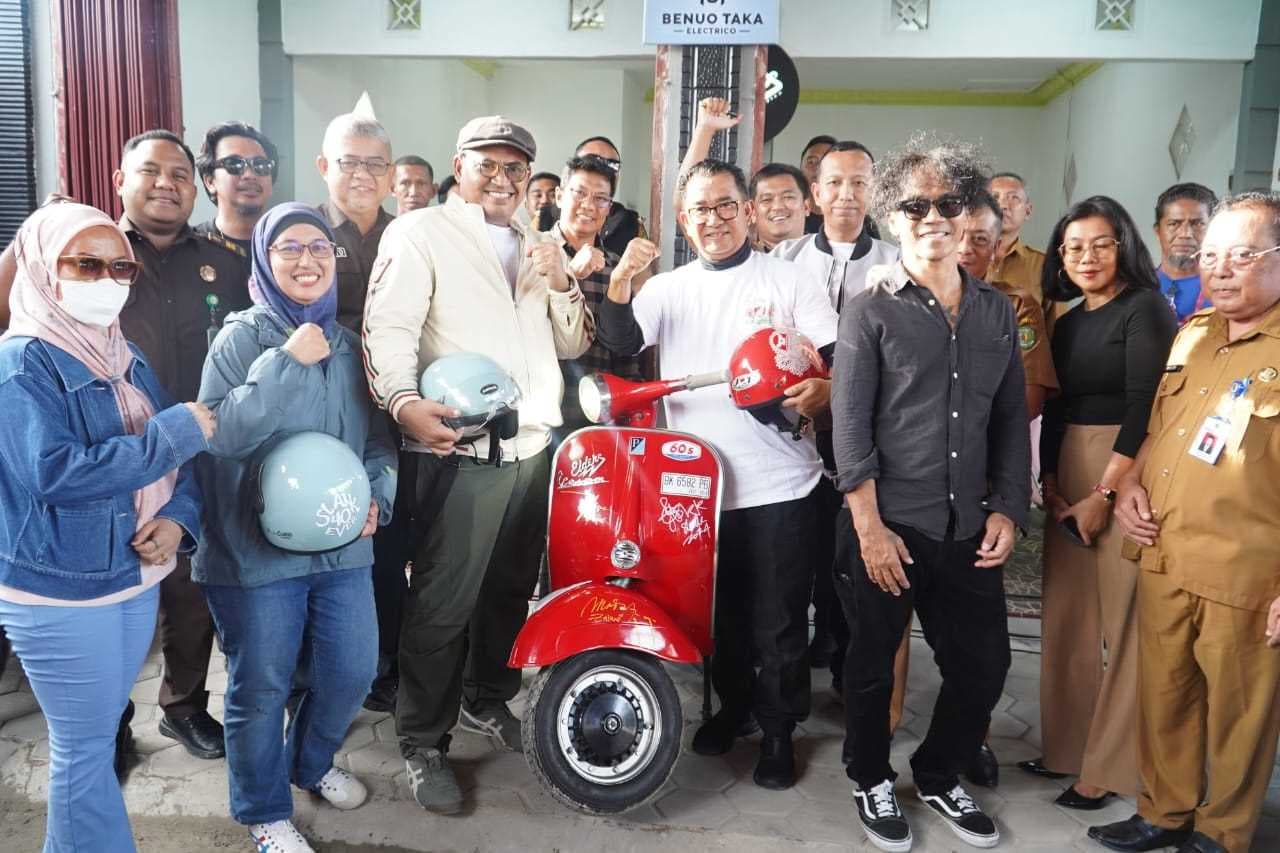 Turunkan Emisi karbon, Kabupaten PPU Resmikan Bengkel Konversi Motor Listrik