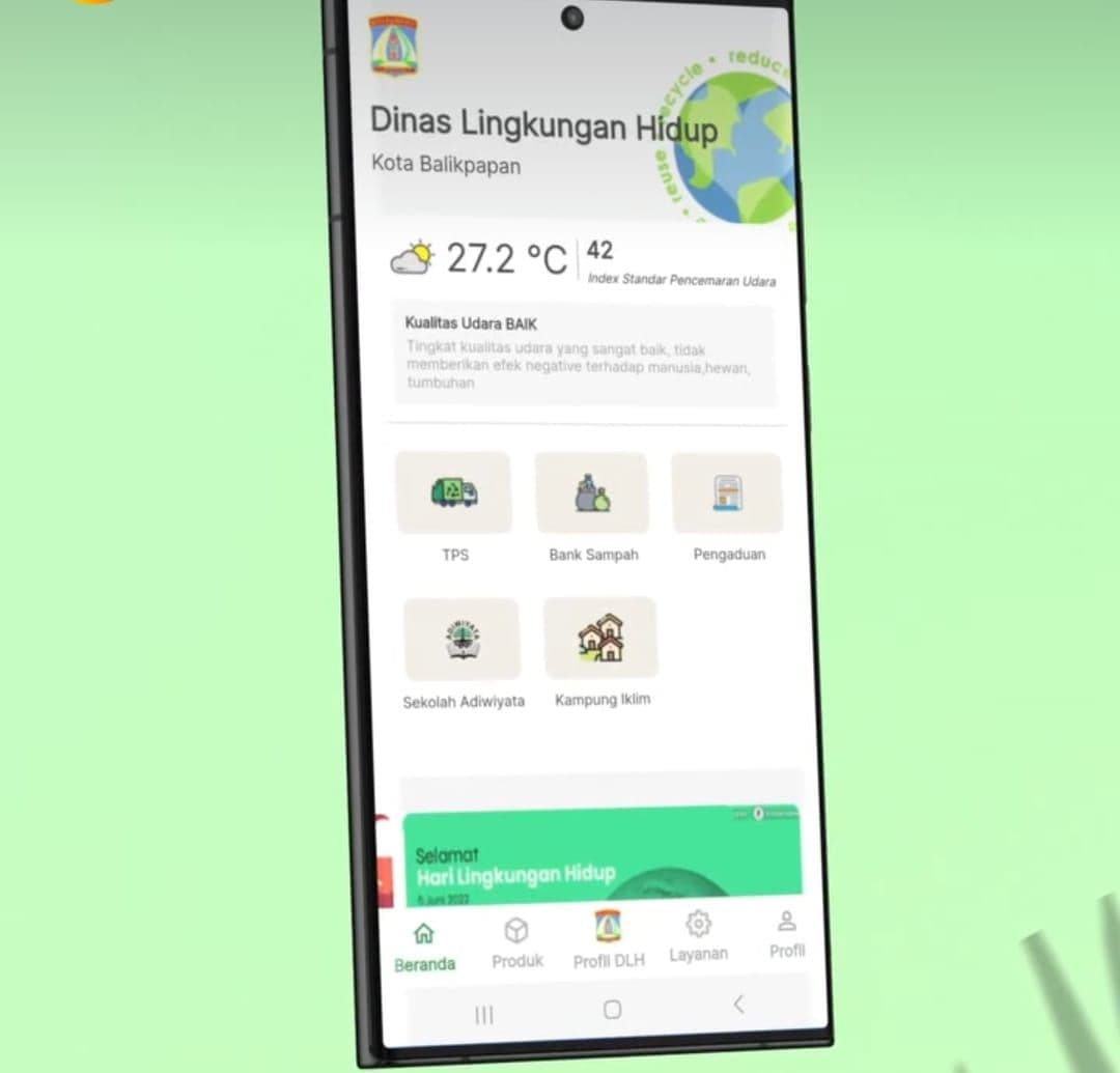Warga Balikpapan Bisa Awasi Lingkungan Langsung dari Genggaman