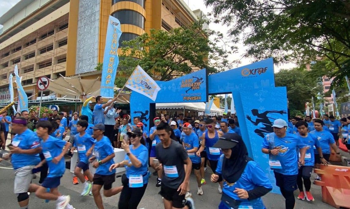 400 Peserta Ikuti Lari Kreatif 2025, Tunjukkan Semangat Olahraga dan Ekraf