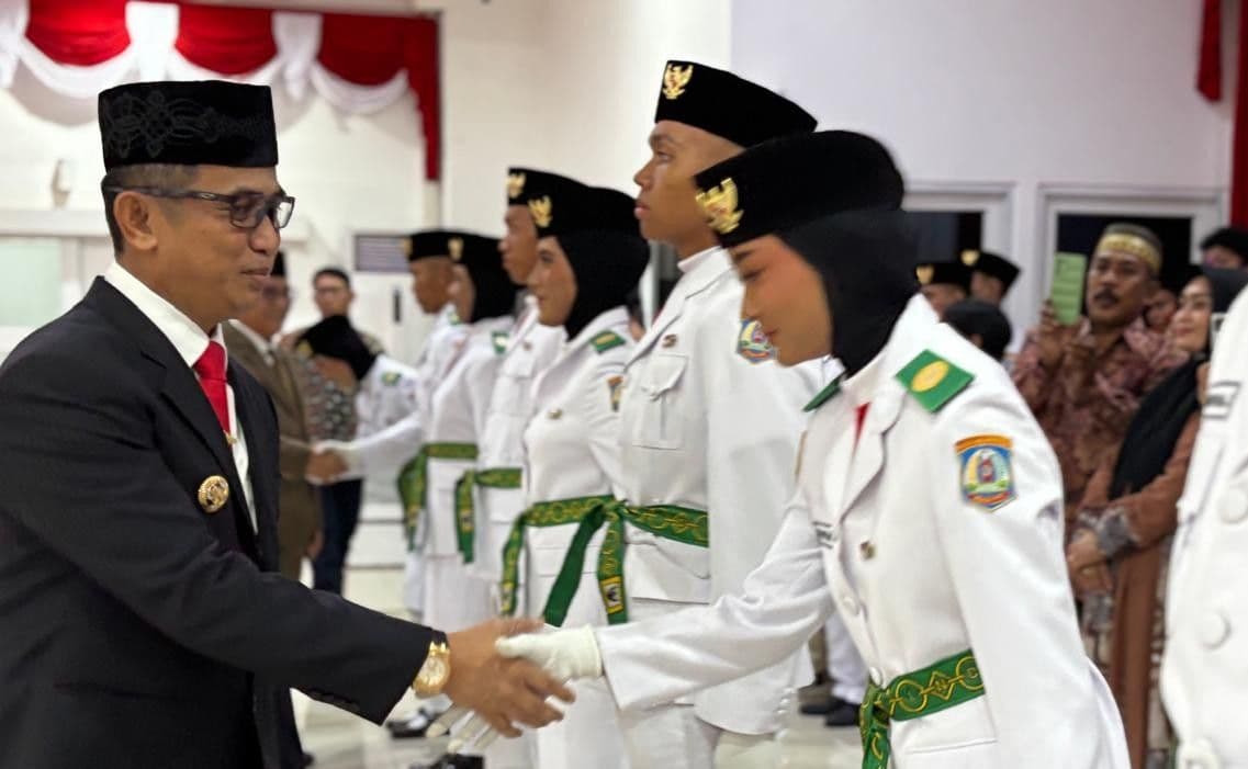 39 Paskibraka Balikpapan Siap Kibarkan Merah Putih di HUT RI ke-80