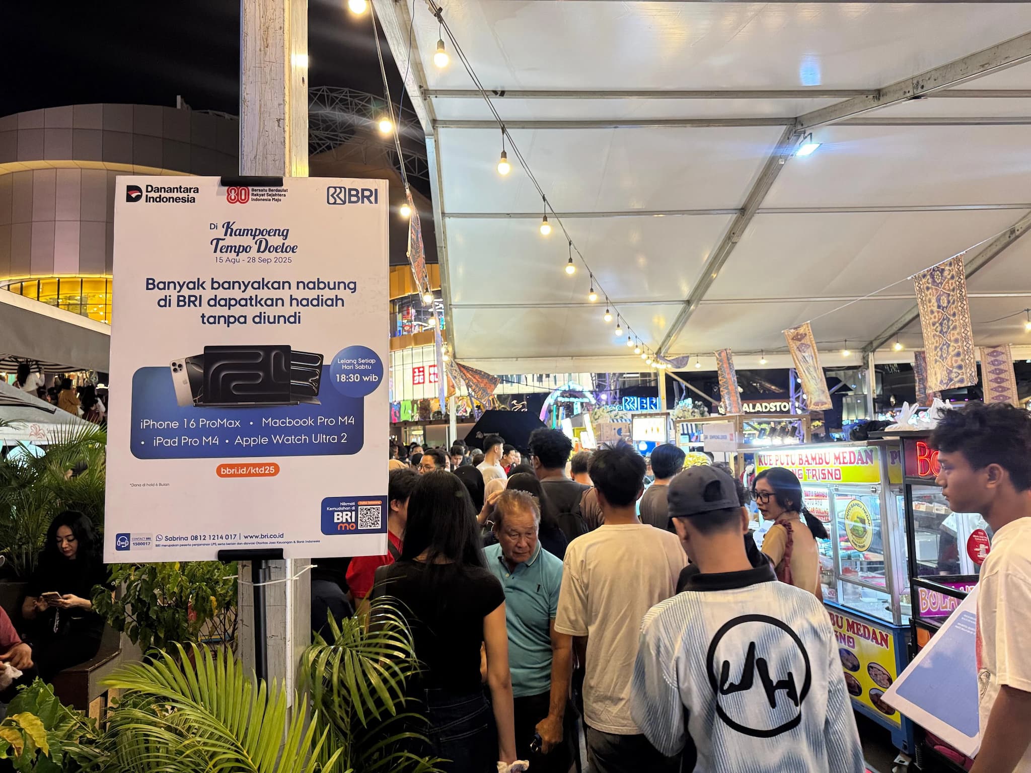 BRI Hadirkan Ratusan UMKM Kuliner di Kampoeng Tempo Doeloe 2025 dengan Promo Menarik