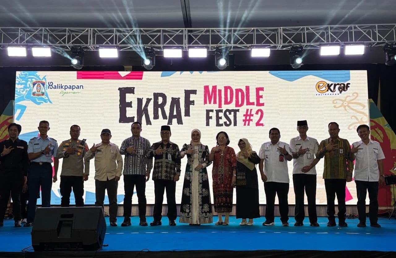 Ekraf Middle Fest #2 Tampilkan Produk Kreatif Anak Muda Balikpapan