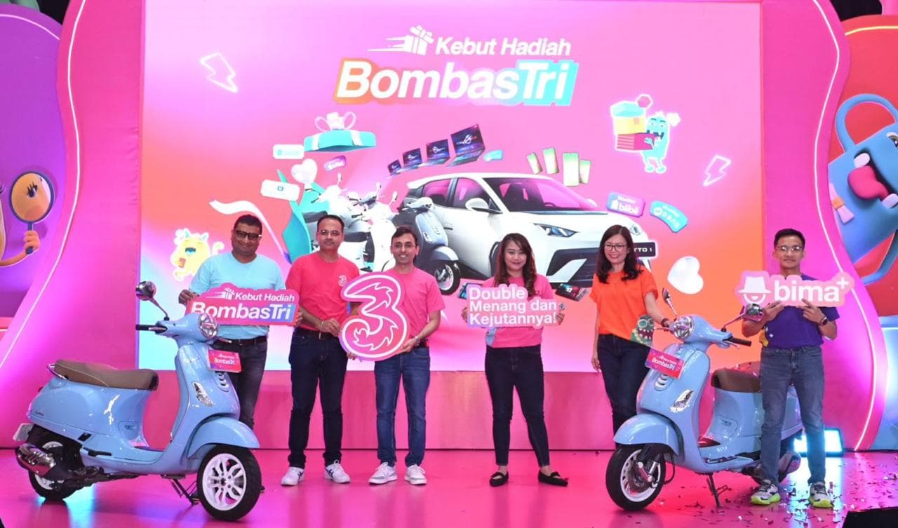 Double Kesempatan! BombasTri 2025 Siapkan Hadiah Mewah Pelanggan Tri