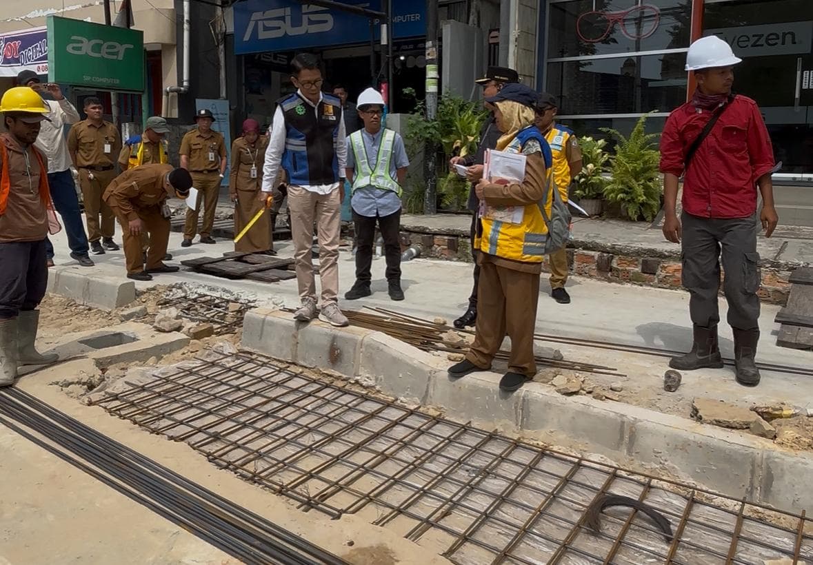 Proyek Drainase Ahmad Yani Balikpapan Ditarget Selesai Desember 2025