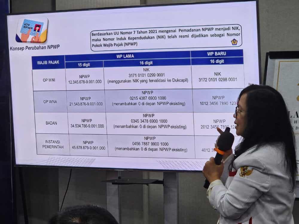 Konsultan pajak, Henny E. Dondocambey perkembangan sistem perpajakan di Indonesia.