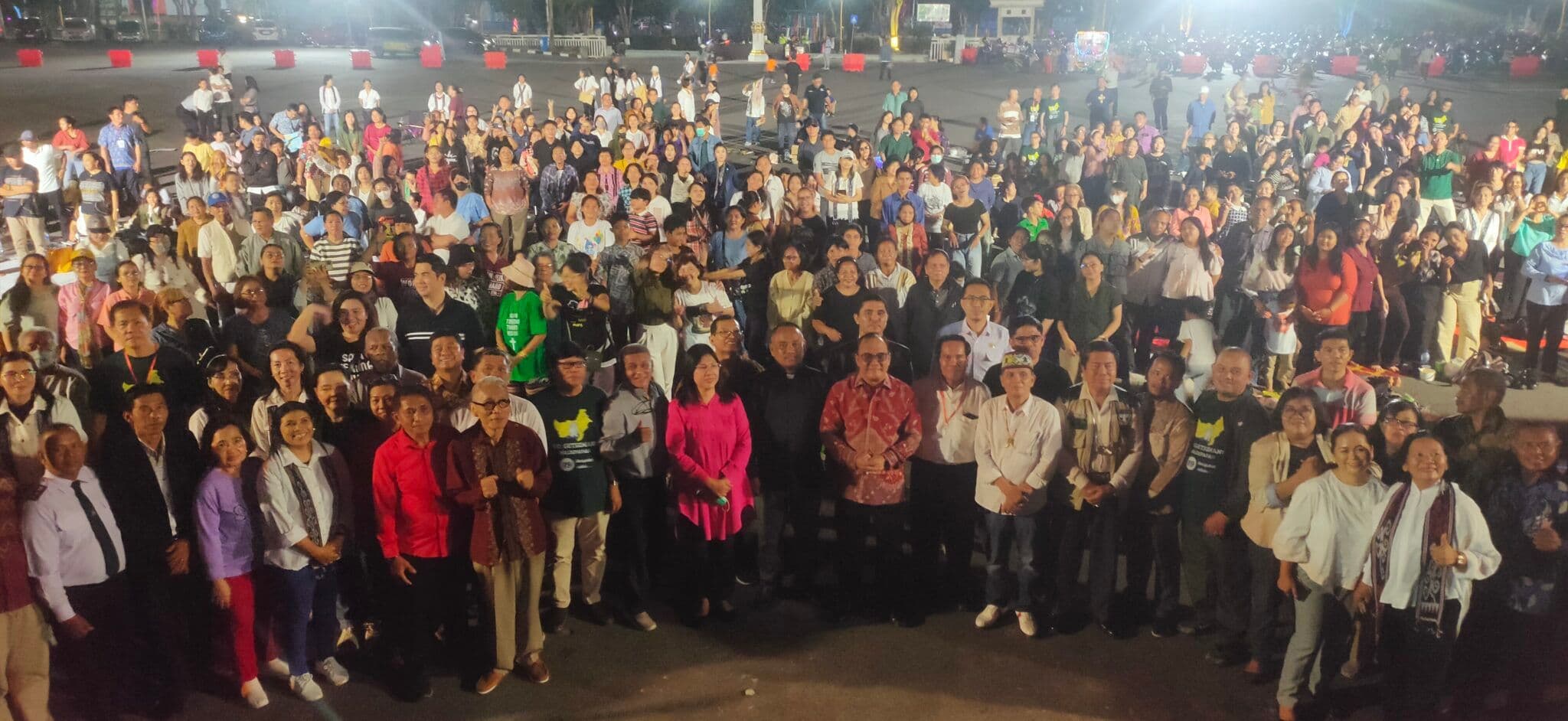 Ratusan Umat Kristiani Balikpapan Gelar Doa Bersama untuk Bangsa