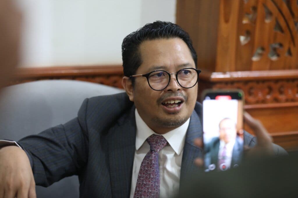 Wakil Ketua DPD RI periode 2019–2024, Mahyudin, angkat bicara mengenai sengketa batas wilayah antara Kabupaten Kutai Timur (Kutim) dan Kota Bontang. (Prokutim/Irfan)