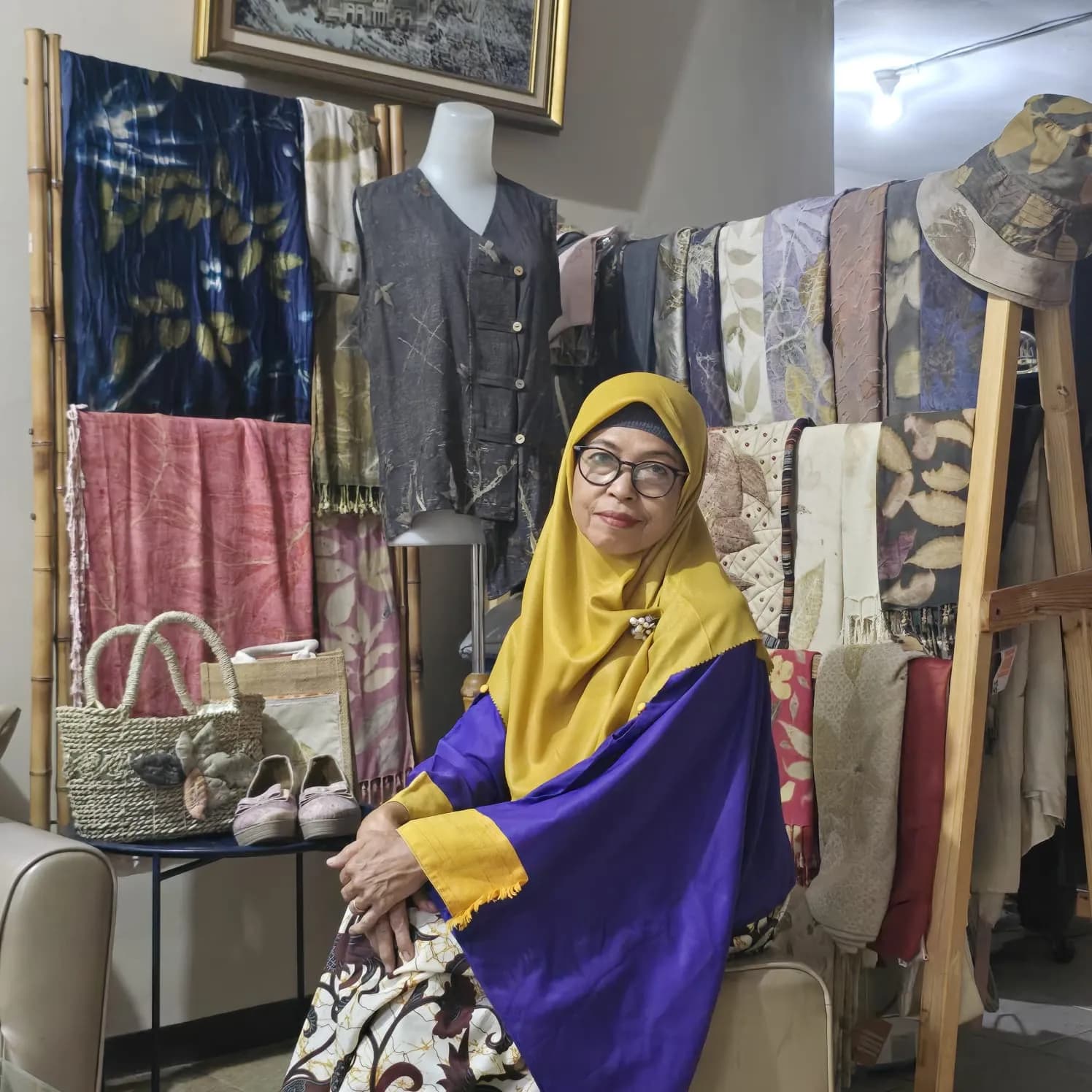 Gagal Tak Berarti Berhenti, UMKM Tekstil Ecoprint Asal Bekasi Ini Bangkit dan Sukses Lewat Dukungan BRI