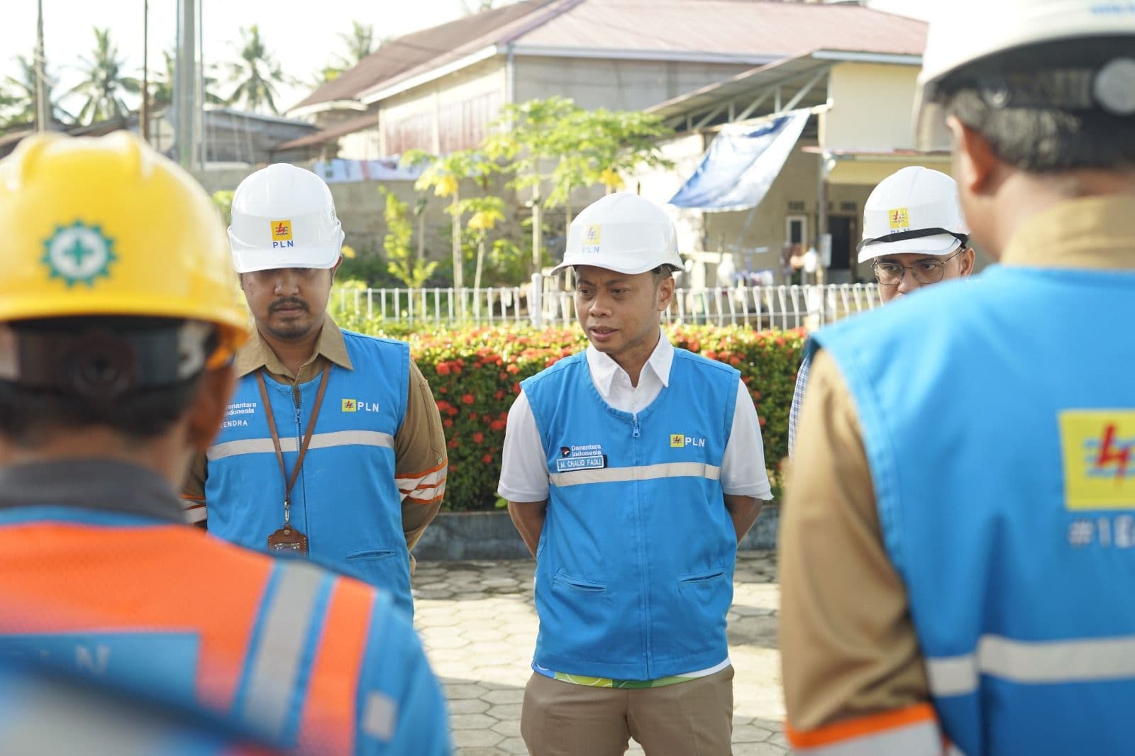 General Manager PLN UID Kaltimra, Muchamad Chaliq Fadli meninjau langsung kesiapan pasokan listrik Nataru