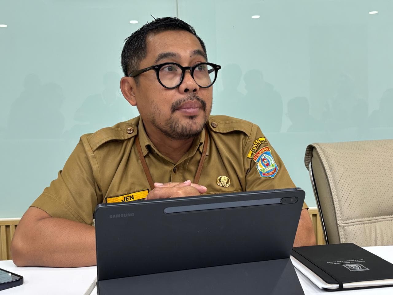 Kepala Bidang Sumber Daya Air (SDA) dan Drainase Dinas PU Balikpapan, Jen Supriyanto