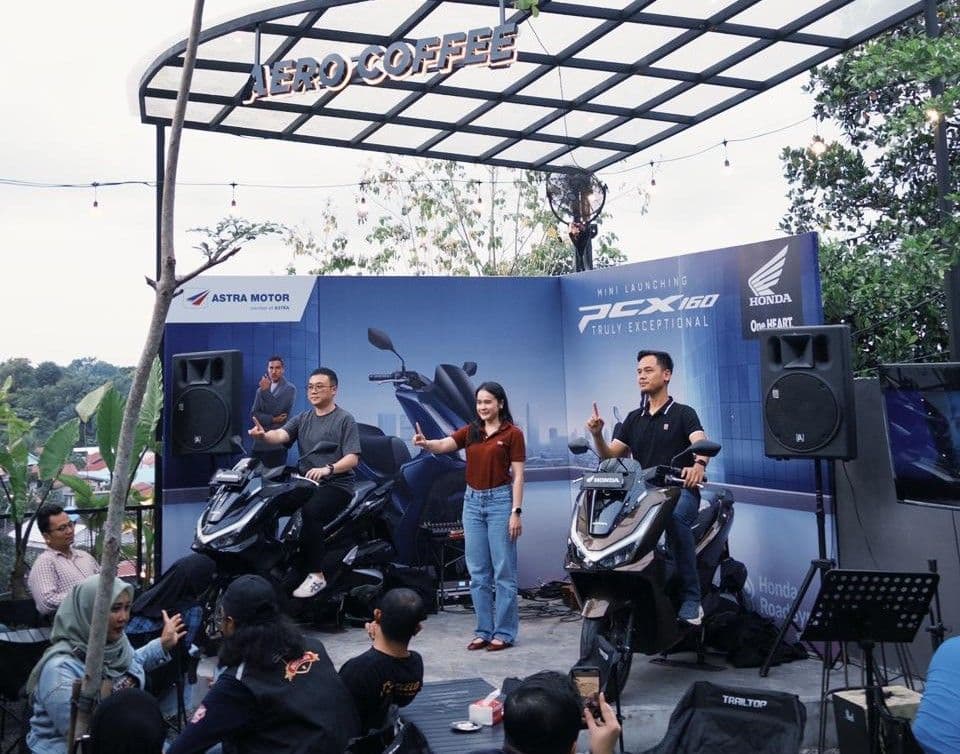 Honda PCX160 Makin Dekat dengan Warga Lewat Mini Launching
