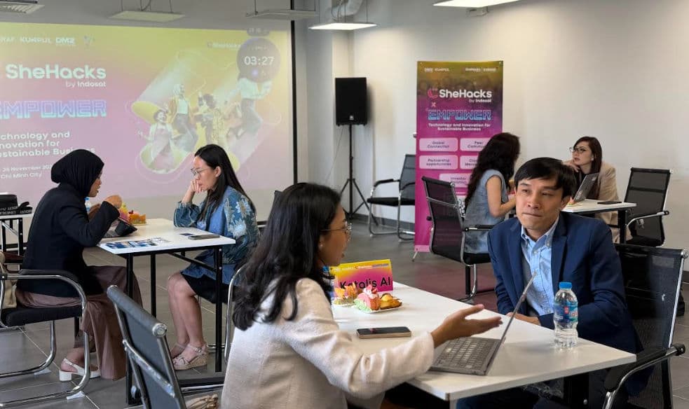 Indosat Bawa Startup Perempuan Indonesia Ekspansi ke Vietnam