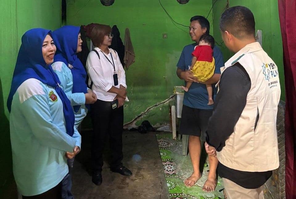 Cek Lapangan! YBM PLN UID kaltimra Pastikan Bantuan Stunting Tepat Sasaran