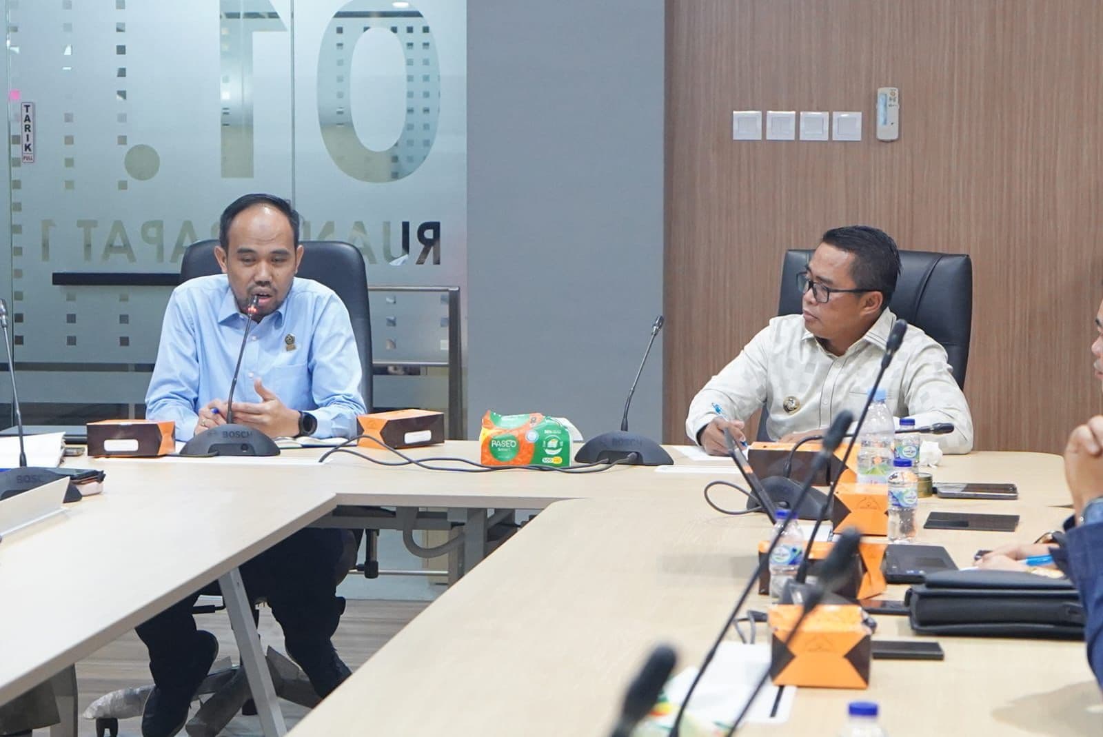 Wakil Bupati Kutim Mahyunadi saat melakukan audiensi dengan Direktorat Jenderal Mineral dan Batubara (Minerba) Kementerian ESDM di Jakarta, Selasa (23/6/2026).