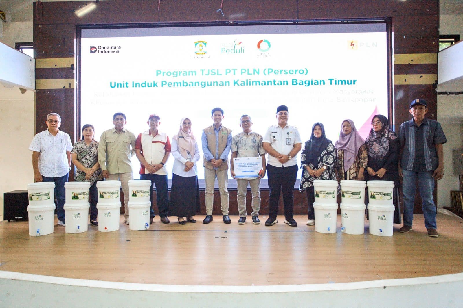 PLN UIP KLT Berdayakan Perempuan Balikpapan Kelola Sampah Organik