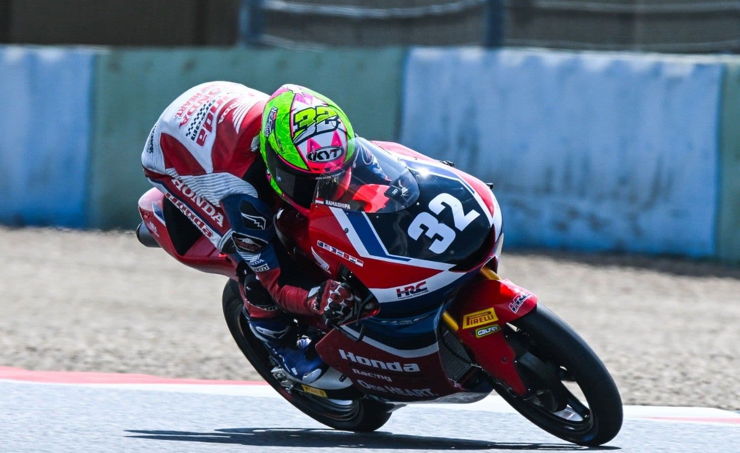 Ramadhipa Masuk 5 Besar Klasemen Moto3 Junior Usai Raih Poin di Prancis