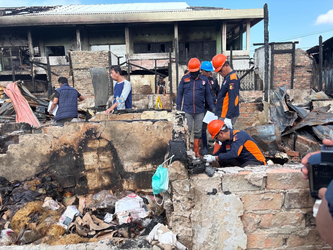 250 Lapak Ludes Terbakar, Pasar Sepinggan Mulai Ditata Ulang