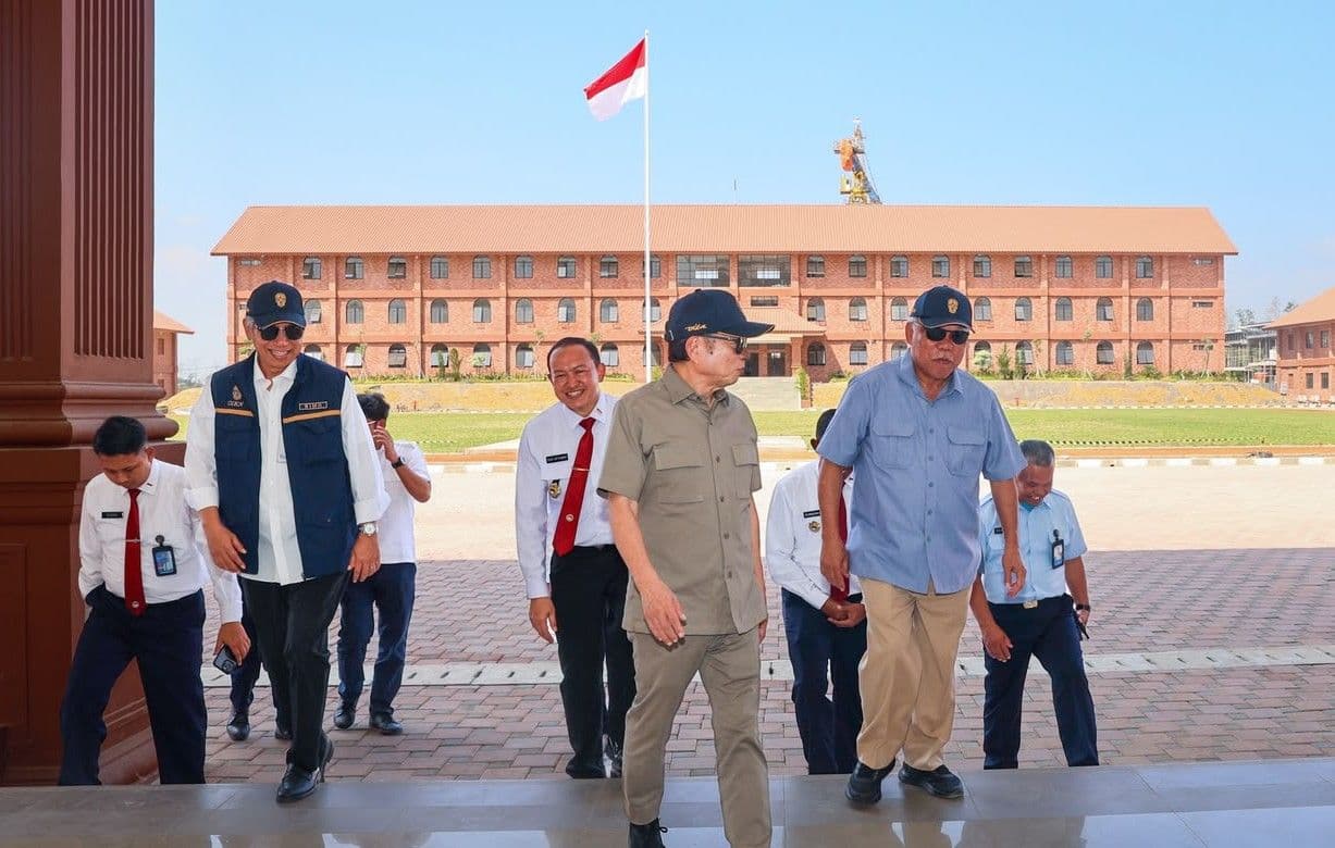 Kunjungan Suharso Monoarfa untuk melihat langsung perkembangan pembangunan IKN dan memastikan konsep dasar Nusantara tetap diterapkan dalam pembangunan