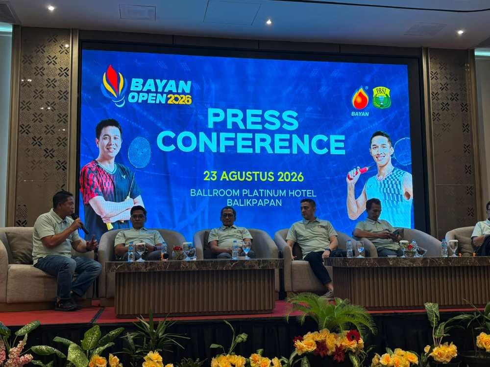 Bayan Open 2026 di Balikpapan kembali digelar dengan jumlah peserta yang terus meningkat setiap tahun. Turnamen berlangsung 24-29 Agustus 2026.