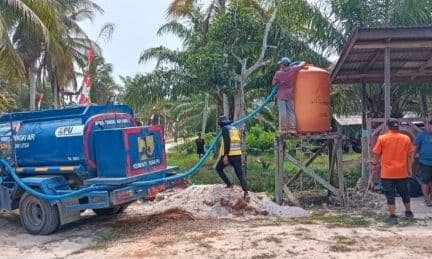 Musim Kemarau, BPBD PPU Salurkan 62 Ribu Liter Air ke 456 KK