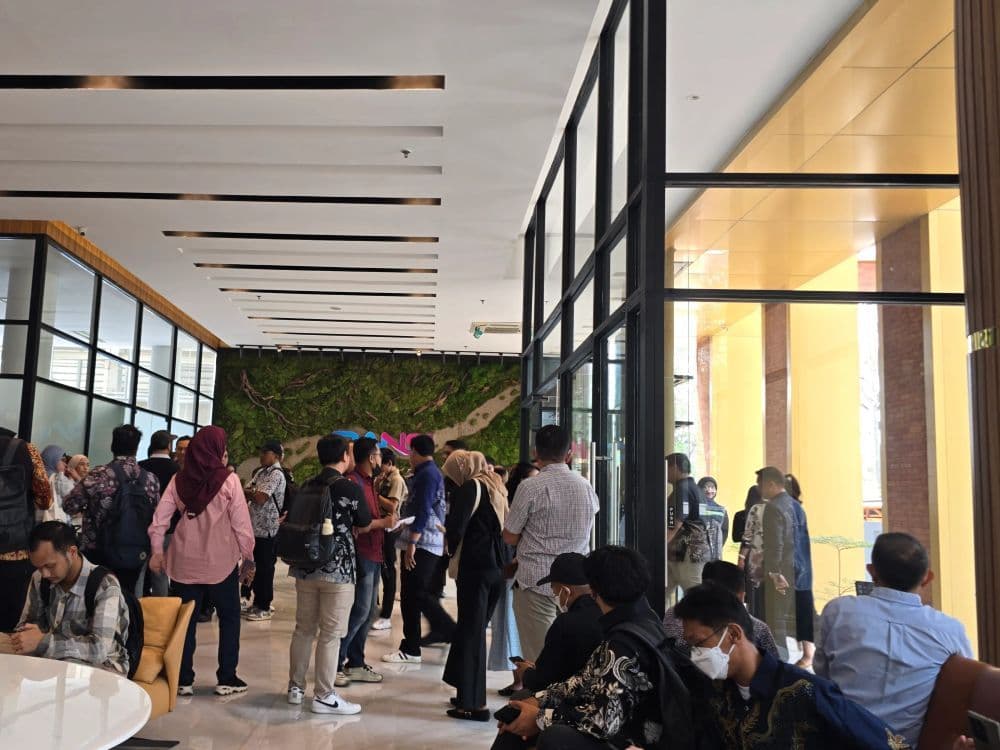 Investor RANS di Kantor Pusat PT Rans Entertainmen Indonesia Tbk di BSD Tangerang Banteng, Kamis 10 September 2026.