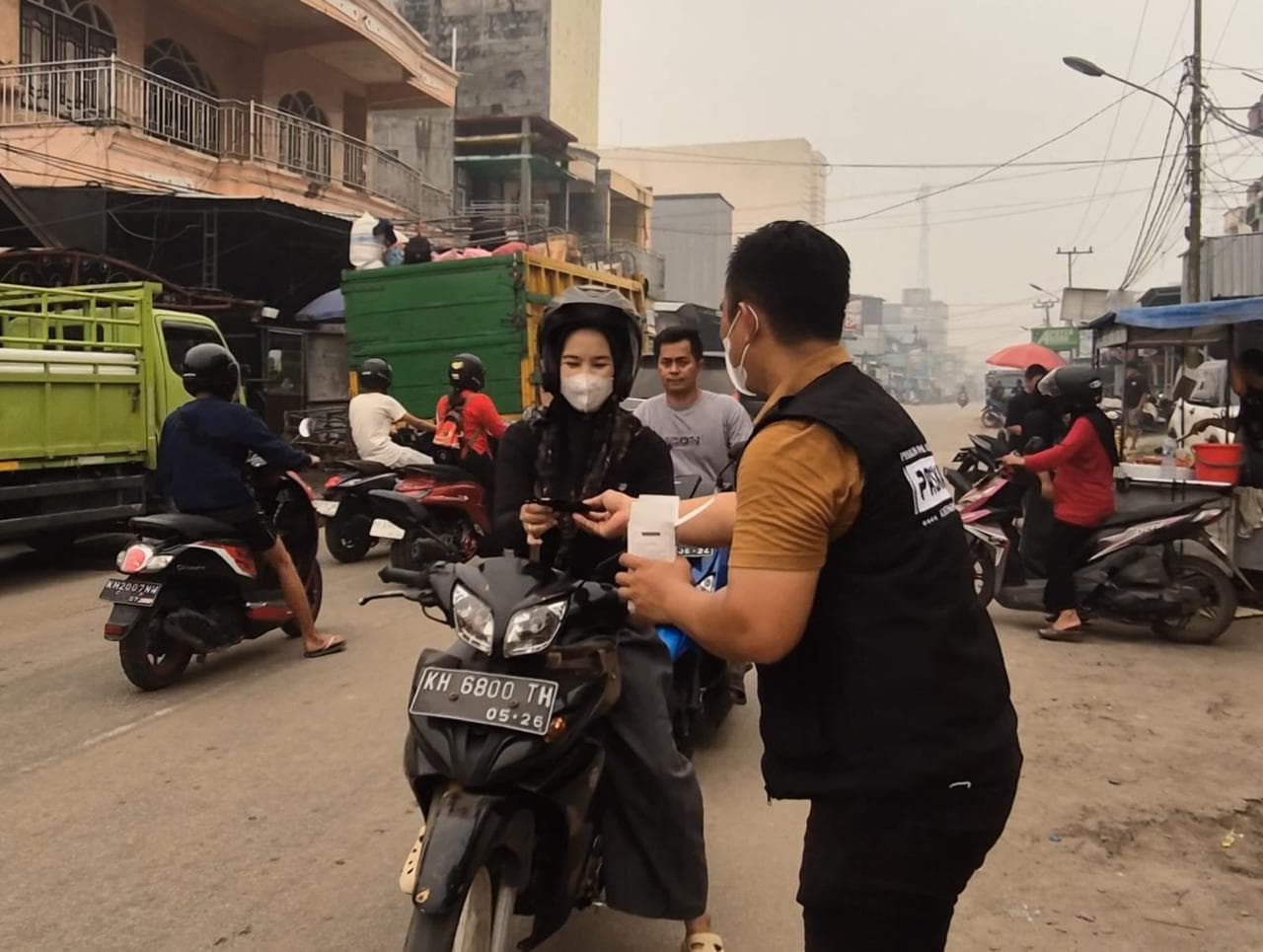 30.400 Masker Disalurkan! Aksi Sigap Pertamina Atasi Karhutla
